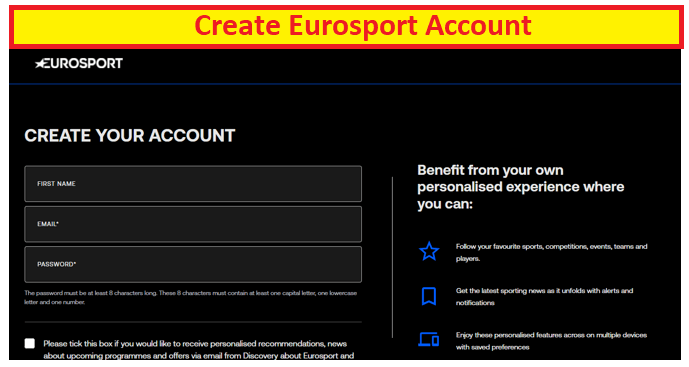 create-euro-sport-account
