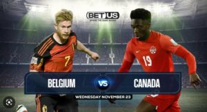 How to Watch Belgium vs Canada FIFA World Cup 2022 in Canada