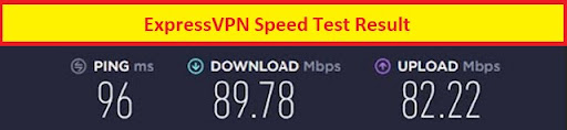 ExpressVPN speed test for Heroes & Icons TV in Canada