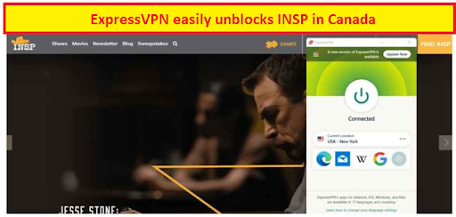 ExpressVPN unblocks INSP in Canada