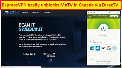 ExpressVPN unblocks MeTV in Canada