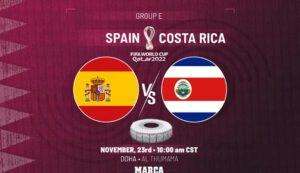 How to Watch Spain vs Costa Rica FIFA World Cup 2022 in Canada