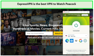 Unblock Peacock with ExpressVPN