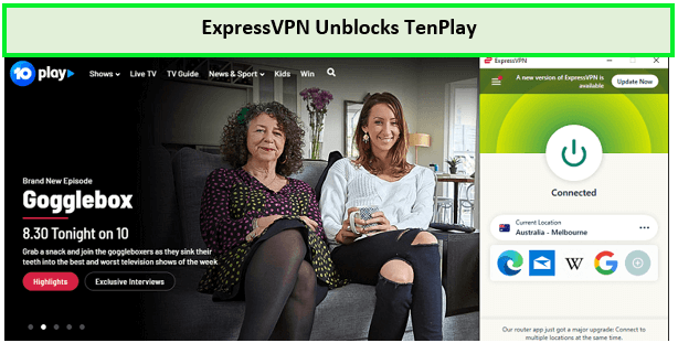 Unblock Channel 10 with ExpressVPN