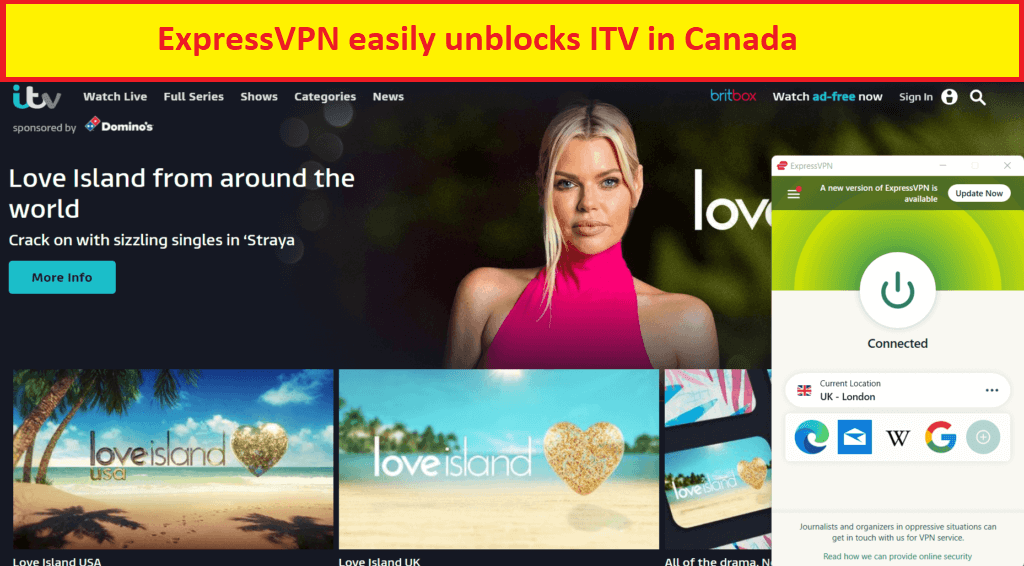 Express-VPN-Easily-unblocks-ITV-in-Canada-to-watch-watch-kavos-weekender-online-free