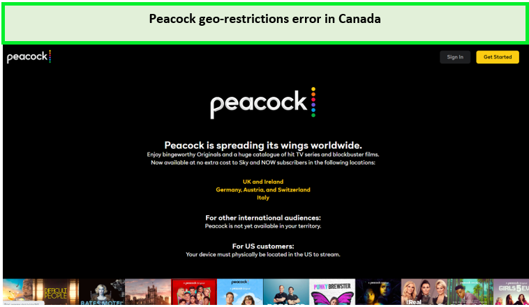 How To Watch Peacock TV in Canada [Updated November 2023 Guide]
