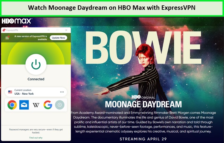 How to Watch Moonage Daydream on HBO Max in Canada in 2023