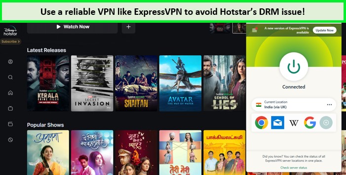 Use-ExpressVPN and-get rid-of-DRM issue!