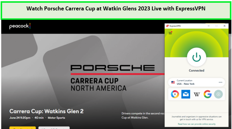 How to Watch Porsche Carrera Cup at Watkin Glens 2023 Live in Canada on Peacock [Quick Hacks]