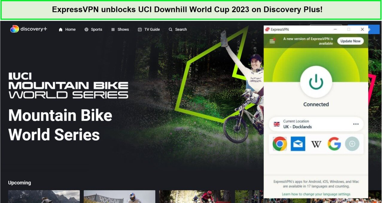 How To Watch UCI Downhill World Cup 2023 in Canada on Discovery Plus?