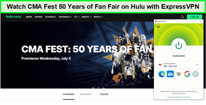 Watch CMA Fest 50 Years of Fan Fair in Canada on Hulu