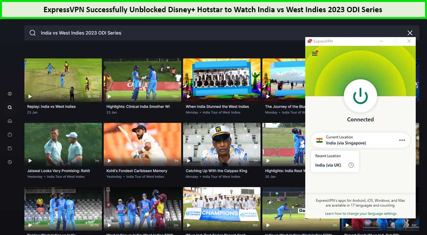 Use-ExpressVPN-to-watch-India-VS-West-Indies-ODI-Series-2023-In-Canada-On-Hotstar