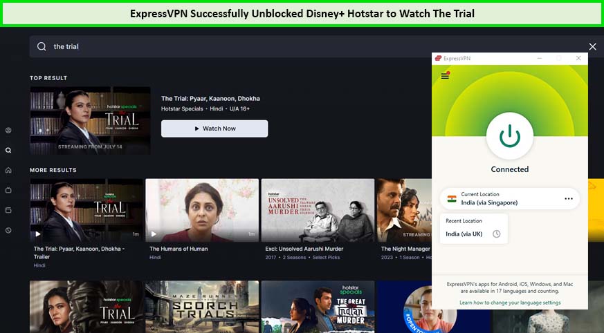 Watch The Trial: Pyaar, Kaanoon, Dhokha In Canada On Hotstar