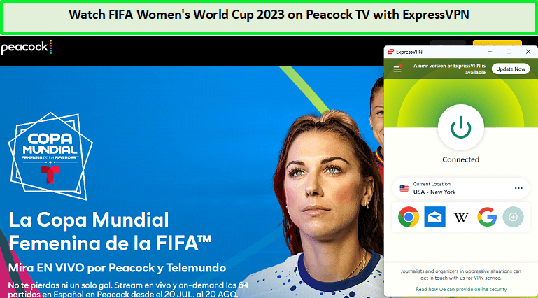 How To Watch FIFA Women’s World Cup 2023 in Canada On Peacock [Easy Trick]