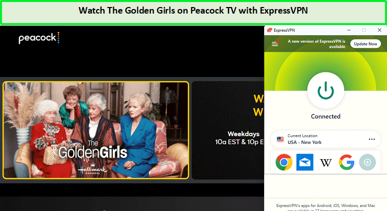 How Can I Watch The Golden Girls in Canada on Peacock [Quick Guide]