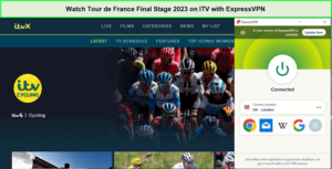 How to Watch Tour de France Final Stage 2023 in Canada on ITV 