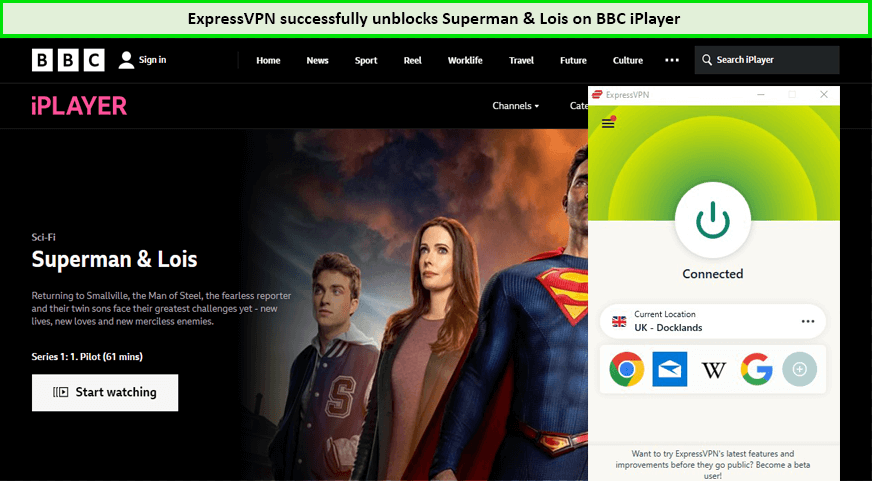 express-vpn-unblocks-superman-and-lois-on-bbc-iplayer