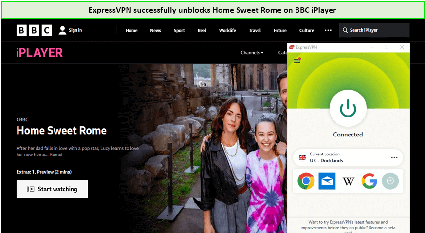 How to watch Home Sweet Rome in in Canada on BBC iPlayer