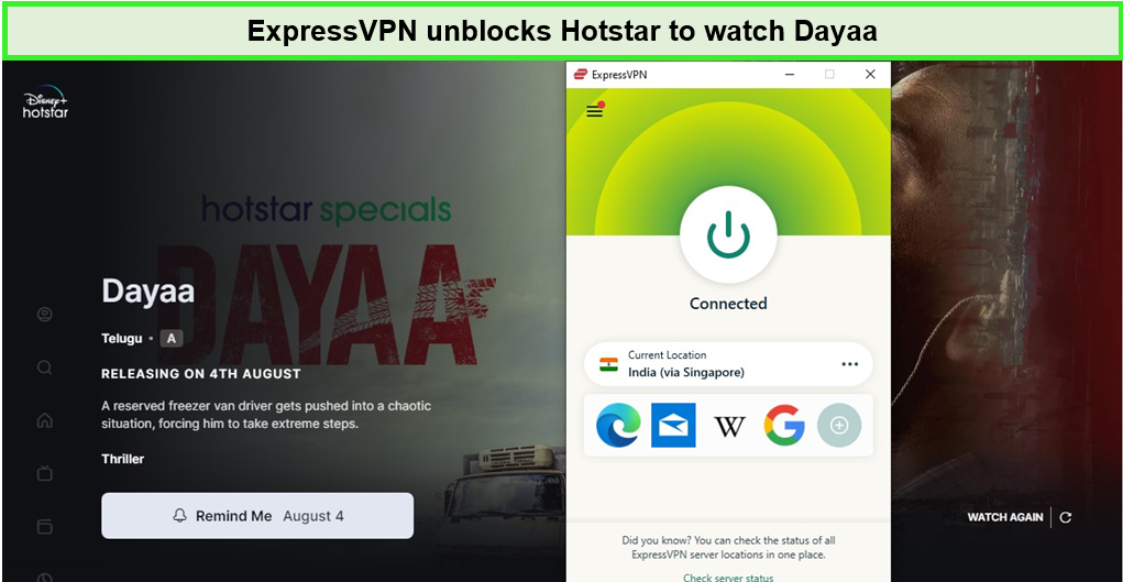 How To Watch Dayaa In Canada On Hotstar [Updated]
