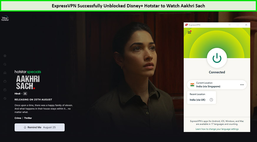 ExpressVPN-successfully-unblocked-Hotstar-in-Canada-to-watch-Aakhri-Sach