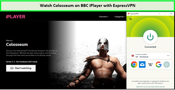 ExpressVPN-unblock-Colosseum-In-Canada-on-BBC-iPlayer
