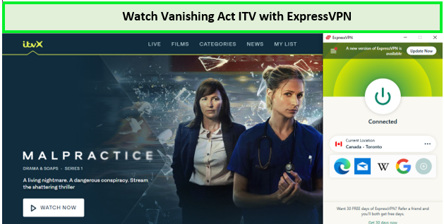 How To Watch Vanishing Act ITV In Canada [Complete Guide]