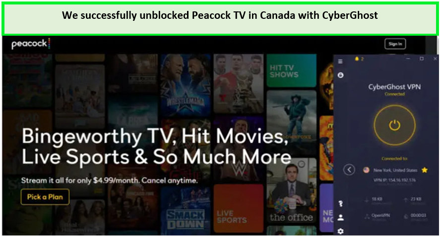 We-successfully-unblocked-Peacock-TV-in-Canada-with-CyberGhost