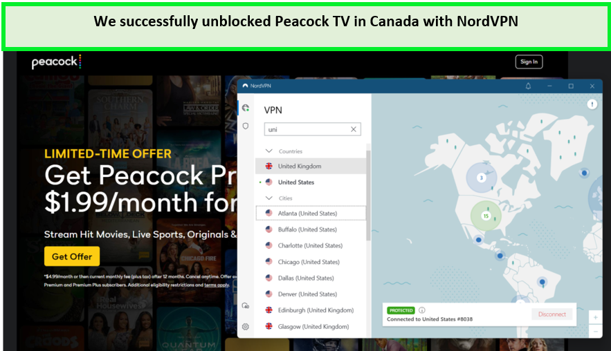 We-successfully-unblocked-Peacock-TV-in-Canada-with-NordVPN