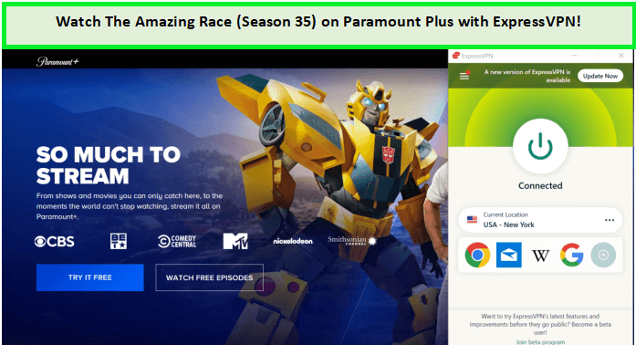 How To Watch The Amazing Race (Season 35) in Canada on Paramount Plus