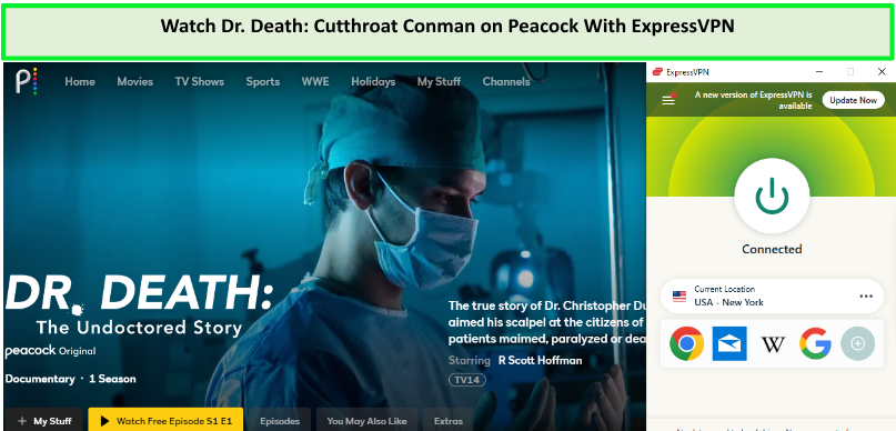 How To Watch Dr. Death: Cutthroat Conman In Canada On Peacock [21 Dec 2023]