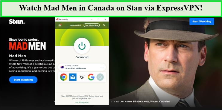 How to Watch Mad Men in Canada on Stan [Detailed Guide]